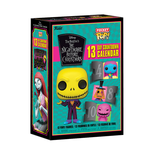 Disney Advent Calendar 13 Days : Nightmare Before Christmas Black Light