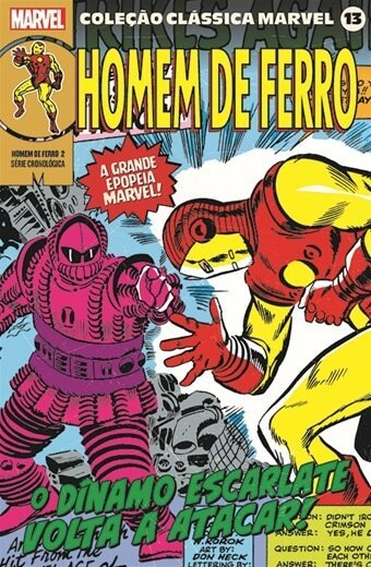 Coleção Clássica Marvel Vol. 13 : Homem De Ferro Vol. 02