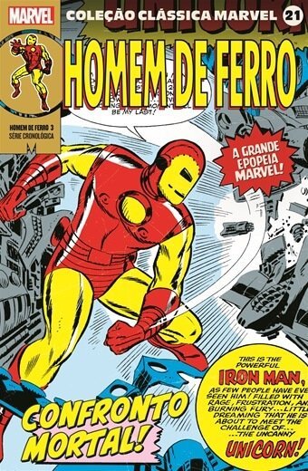 Coleção Clássica Marvel Vol. 21 : Homem De Ferro Vol. 03