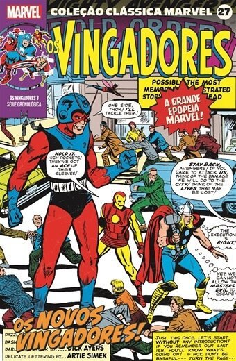 Coleção Clássica Marvel Vol. 27 : Os Vingadores Vol. 03