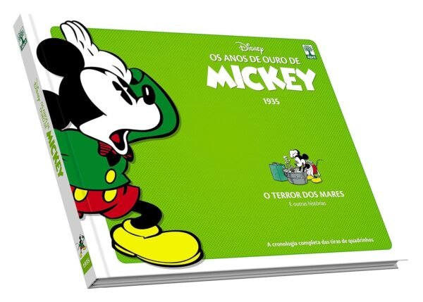 DIS0099.jpg Disney : Anos De Ouro Do Mickey 1935 : O Terror Dos Mares (Editora Abril)