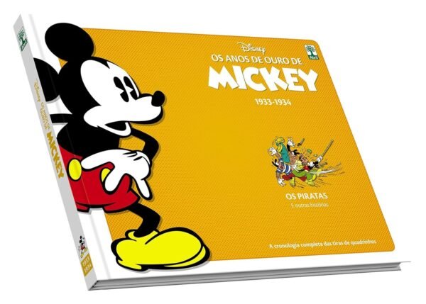 DIS0100.jpg Disney : Anos De Ouro Do Mickey 1933-1934 : Os Piratas (Editora Abril)