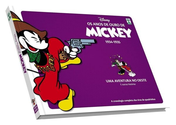 DIS0101.jpg Disney : Anos De Ouro Do Mickey 1934-1935 : Uma Aventura No Oeste (Editora Abril)