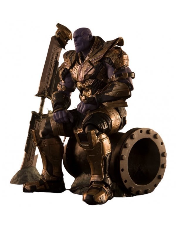 FIG0090.jpg Tamashii Nations : Marvel : Avengers Endgame : Thanos (Canto superior esquerdo da caixa com um toque)