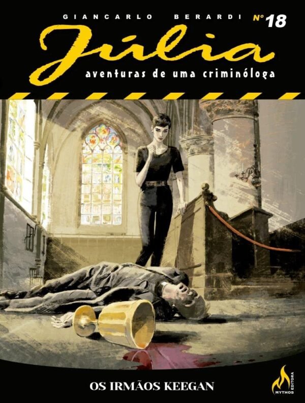 MYT0247.jpg Mythos : Júlia - Aventuras De Uma Criminóloga Nova Série Vol. 18 : Os Irmãos Keegan