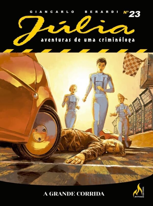 MYT0252.jpg Mythos : Júlia - Aventuras De Uma Criminóloga Nova Série Vol. 23 : A Grande Corrida