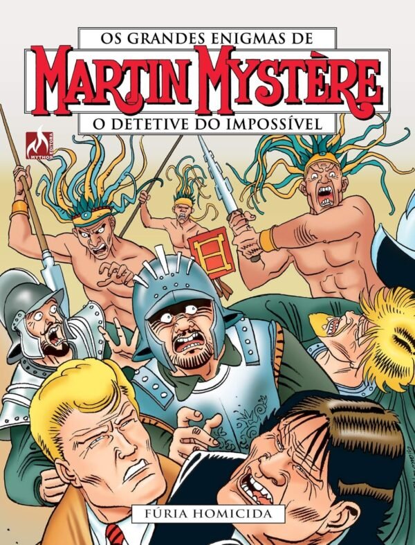 MYT0264.jpg Mythos : Martin Mystère - O Detetive Do Impossível Vol. 08 : Fúria Homicida
