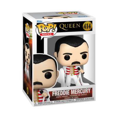 Rocks : Queen : Freddie Mercury w/ Cape