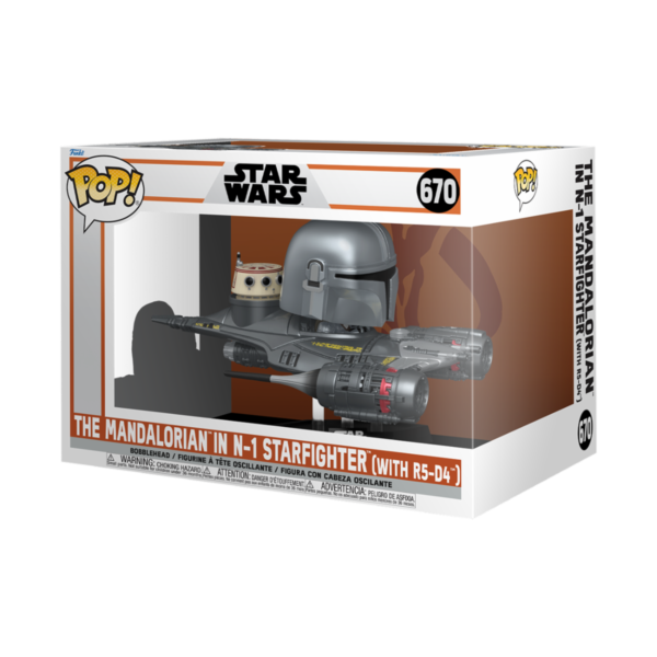 STA0215.png Star Wars : Mandalorian : Mandalorian & N-1 Starfighter ( w/ R5-D4)